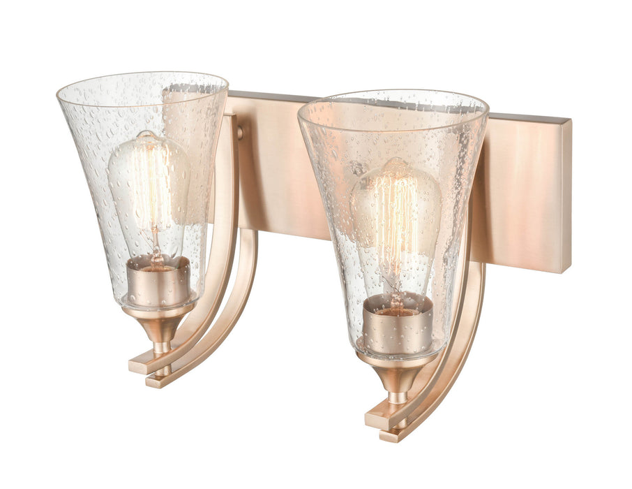 Millennium 1492-MG Two Light Vanity, Modern Gold