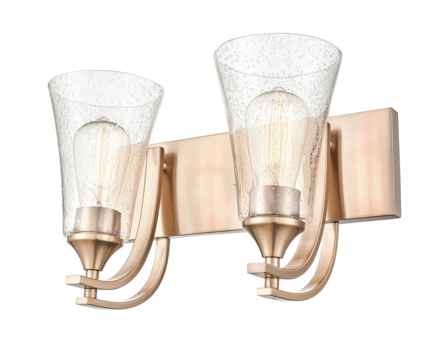 Millennium 1492-MG Two Light Vanity, Modern Gold