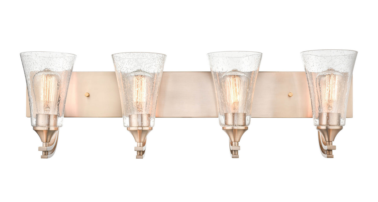 Millennium 1494-MG Four Light Vanity, Modern Gold
