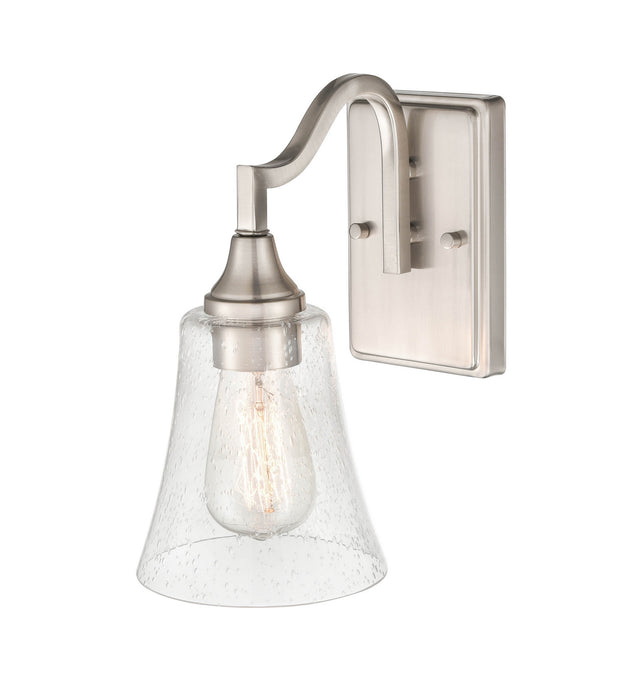 Millennium 2101-BN One Light Wall Sconce, Brushed Nickel