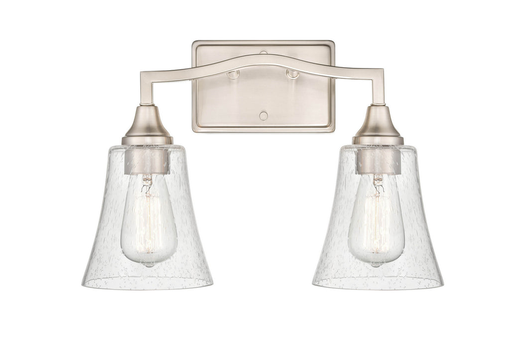 Millennium 2102-BN Two Light Vanity, Brushed Nickel