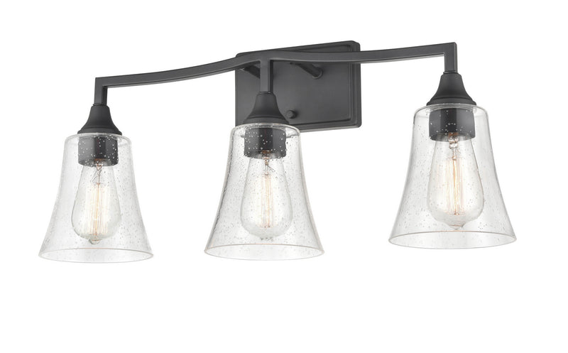 Millennium 2103-MB Three Light Vanity, Matte Black