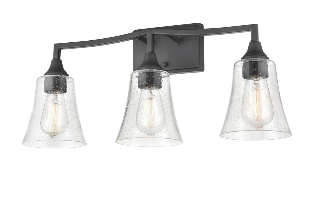 Millennium 2103-MB Three Light Vanity, Matte Black