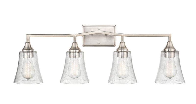 Millennium 2104-BN Four Light Vanity, Brushed Nickel
