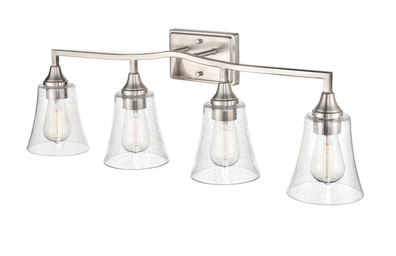 Millennium 2104-BN Four Light Vanity, Brushed Nickel