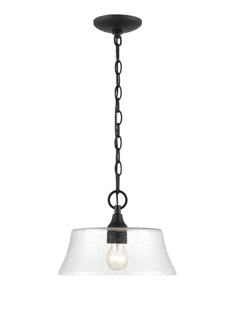 Millennium 2111-MB One Light Pendant, Matte Black