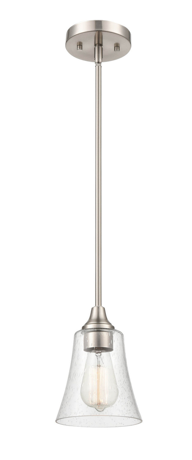 Millennium 2121-BN One Light Pendant, Brushed Nickel