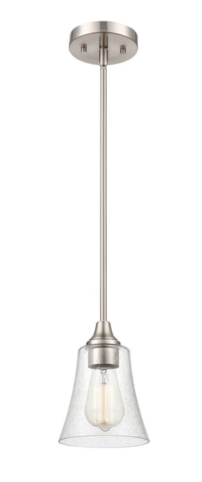Millennium 2121-BN One Light Pendant, Brushed Nickel