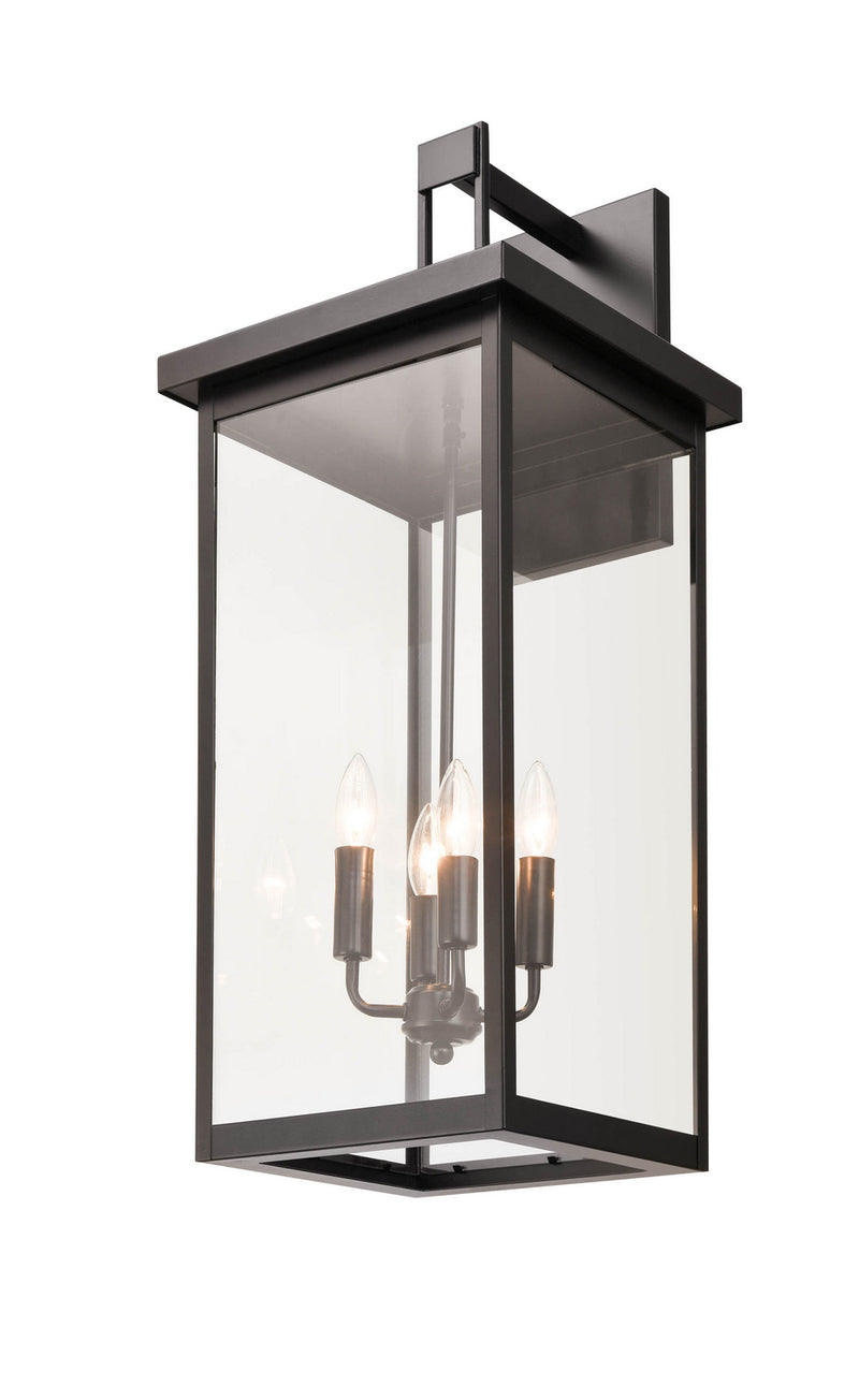 Millennium 42606-PBZ Four Light Outdoor Wall Sconce, Powder Coated Bronze