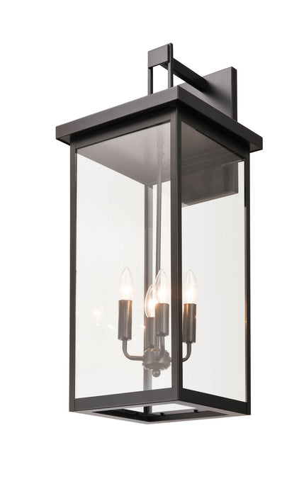 Millennium 42606-PBZ Four Light Outdoor Wall Sconce, Powder Coated Bronze