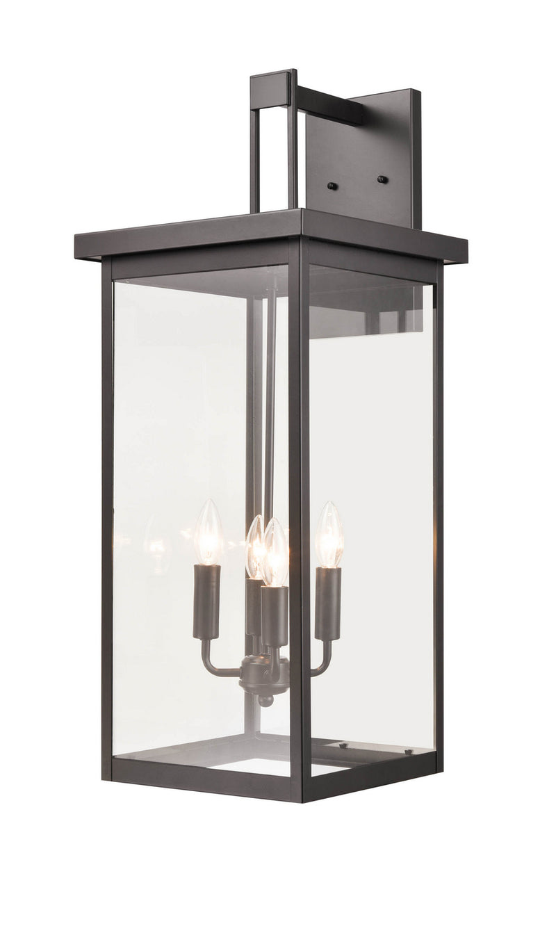 Millennium 42606-PBZ Four Light Outdoor Wall Sconce, Powder Coated Bronze