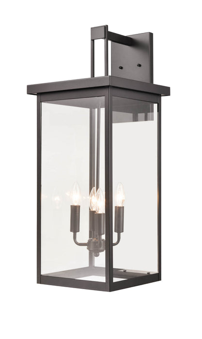 Millennium 42606-PBZ Four Light Outdoor Wall Sconce, Powder Coated Bronze