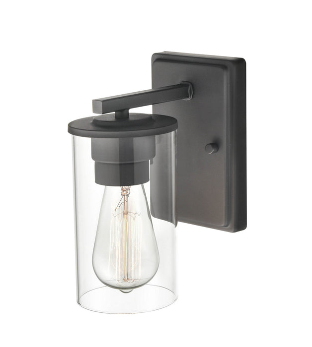 Millennium 2701-MB One Light Wall Sconce, Matte Black