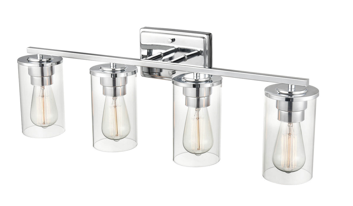 Millennium 2704-CH Four Light Vanity, Chrome