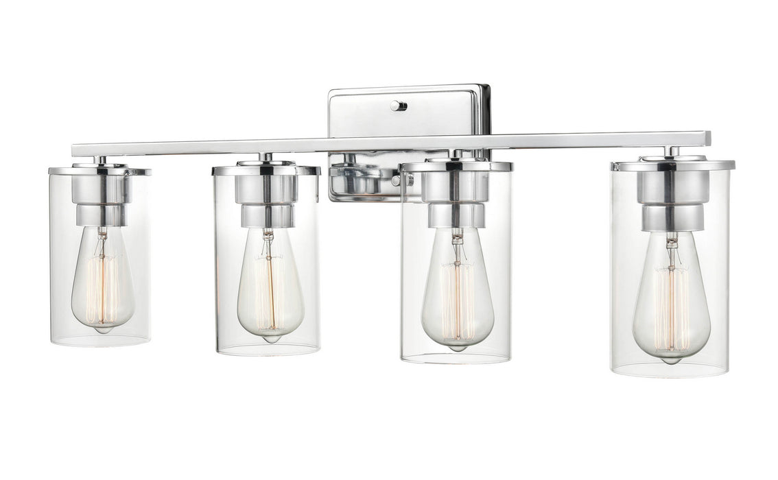 Millennium 2704-CH Four Light Vanity, Chrome