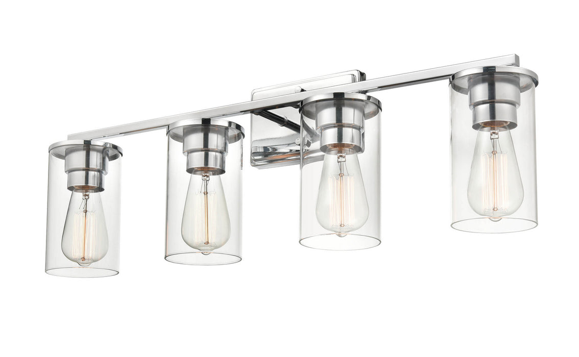Millennium 2704-CH Four Light Vanity, Chrome