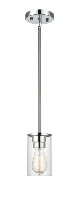 Millennium 2711-CH One Light Pendant, Chrome