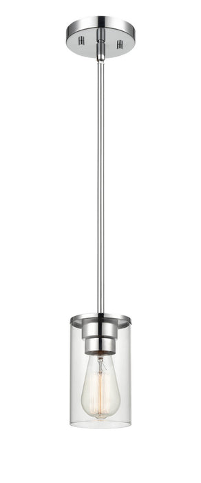 Millennium 2711-CH One Light Pendant, Chrome
