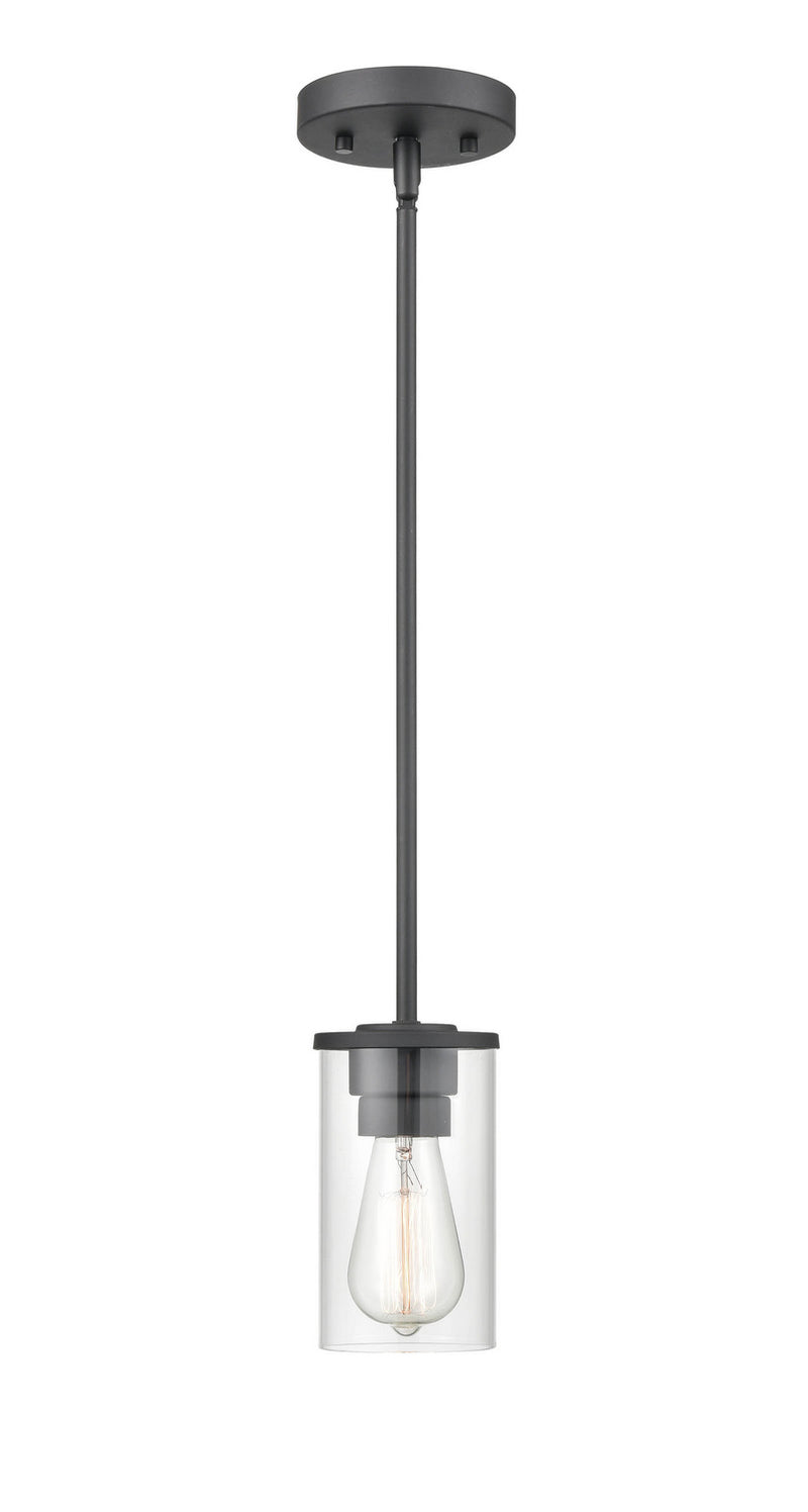 Millennium 2711-MB One Light Pendant, Matte Black