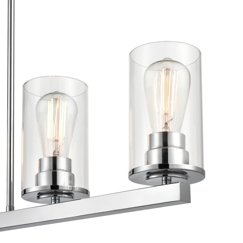 Millennium 2725-CH Five Light Pendant, Chrome