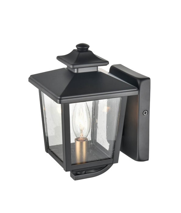 Millennium 4611-PBK One Light Outdoor Hanging Lantern, Powder Coated Black