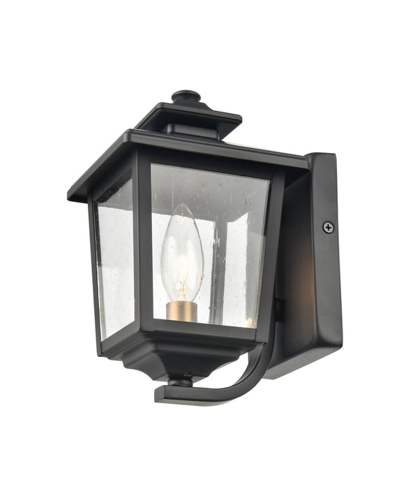 Millennium 4611-PBK One Light Outdoor Hanging Lantern, Powder Coated Black
