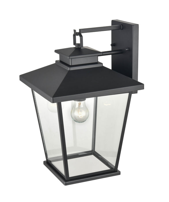 Millennium 4721-PBK One Light Outdoor Hanging Lantern, Powder Coated Black