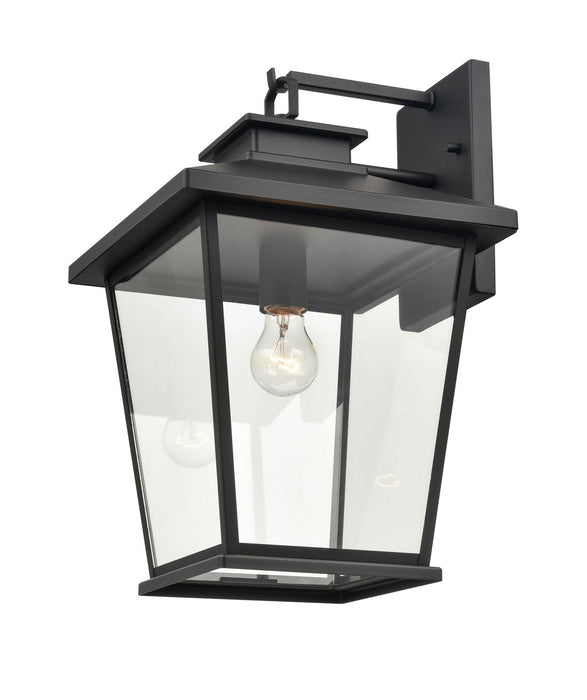 Millennium 4721-PBK One Light Outdoor Hanging Lantern, Powder Coated Black
