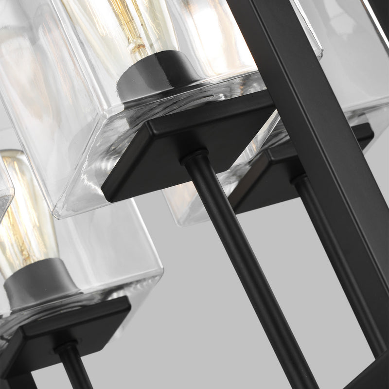 Generation Lighting 5241504-112 Four Light Hall / Foyer, Midnight Black