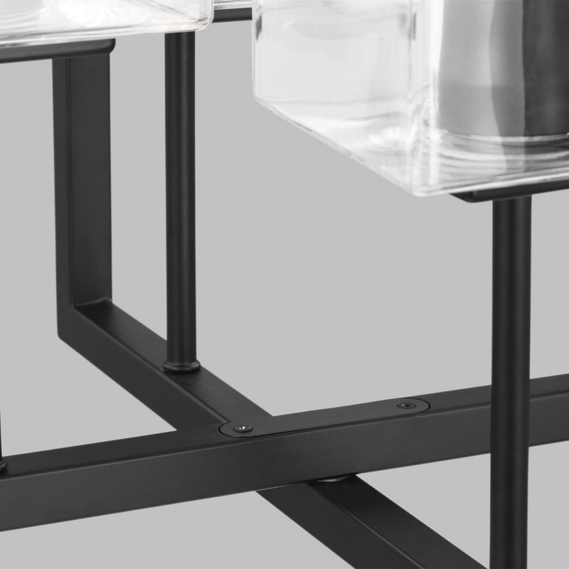 Generation Lighting 5241504-112 Four Light Hall / Foyer, Midnight Black