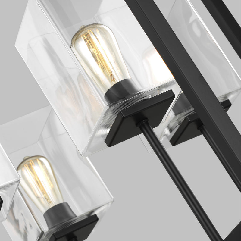 Generation Lighting 5341504-112 Four Light Hall / Foyer, Midnight Black