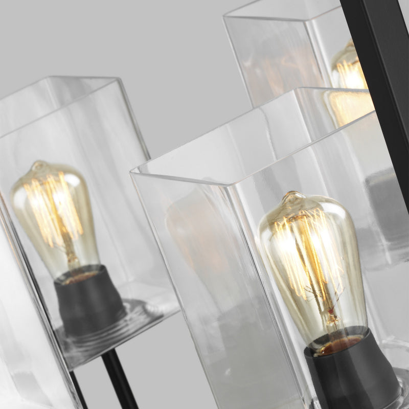 Generation Lighting 5341504-112 Four Light Hall / Foyer, Midnight Black