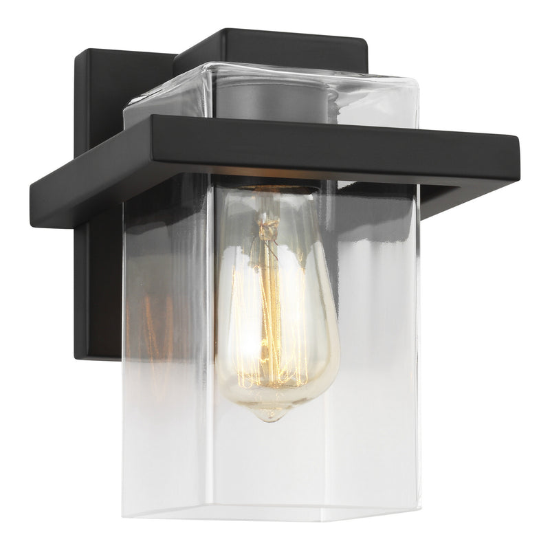 Generation Lighting 4141501-112 One Light Wall / Bath Sconce, Midnight Black