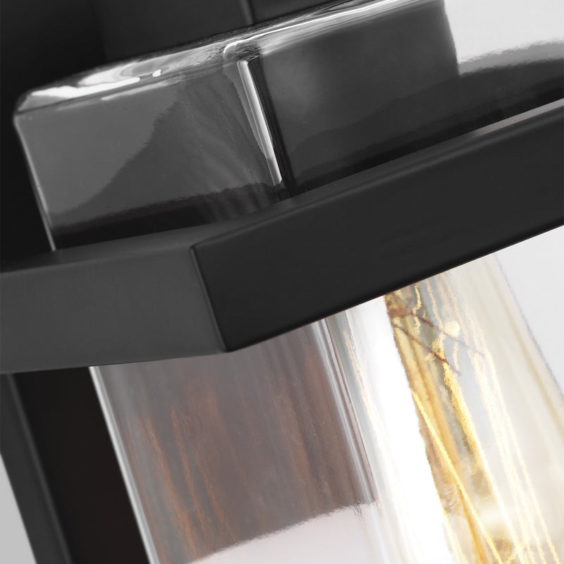 Generation Lighting 4141501-112 One Light Wall / Bath Sconce, Midnight Black