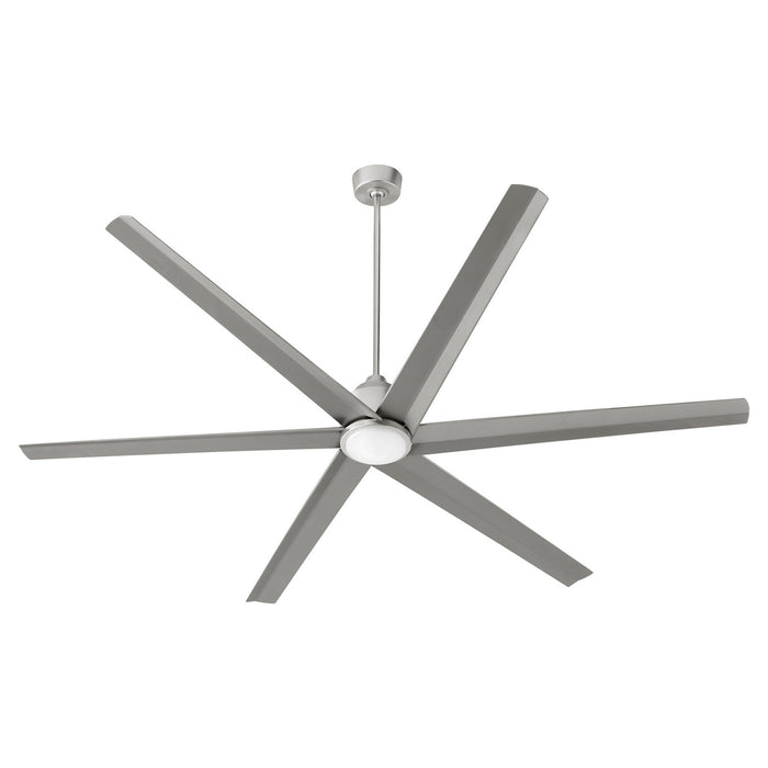 Quorum 20806-65 80" Ceiling Fan, Satin Nickel
