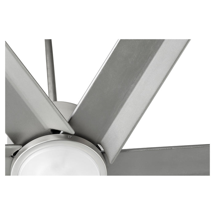 Quorum 20806-65 80" Ceiling Fan, Satin Nickel