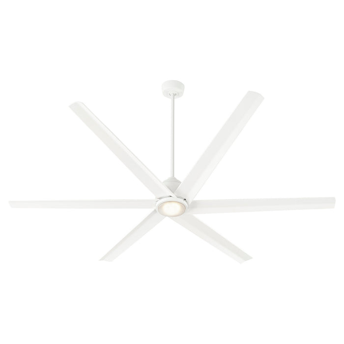 Quorum 20806-8 80" Ceiling Fan, Studio White