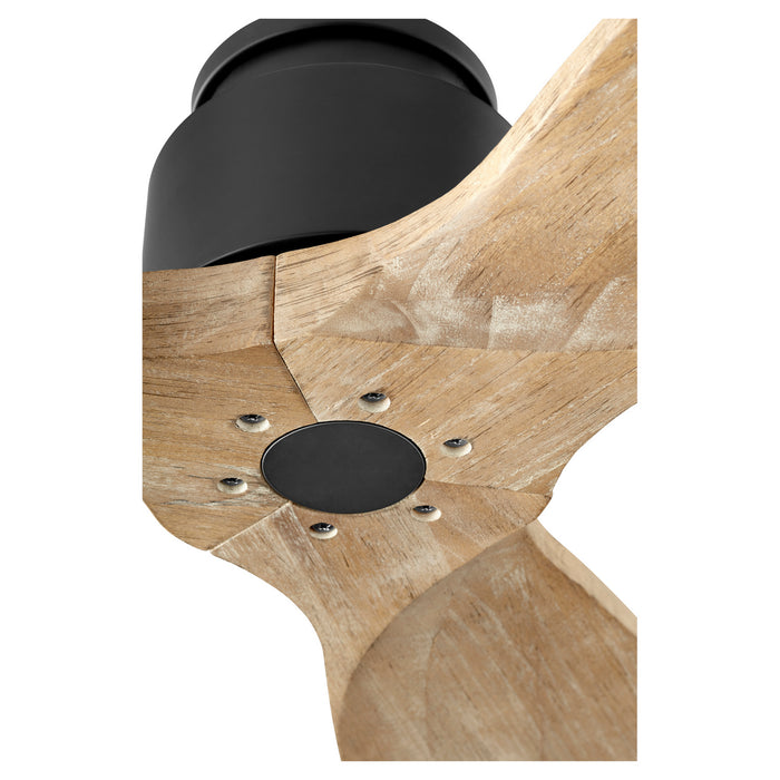 Quorum 30643-59 64" Ceiling Fan, Matte Black