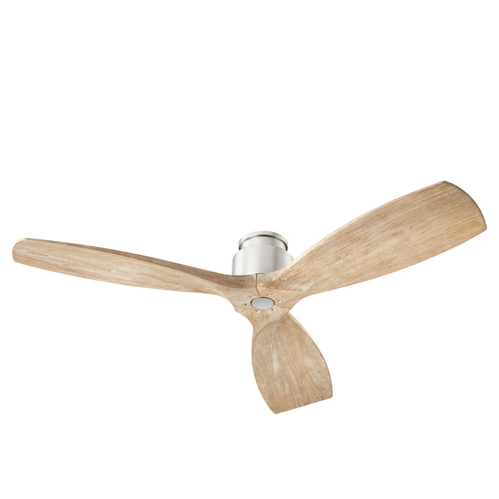 Quorum 30643-65 64" Ceiling Fan, Satin Nickel