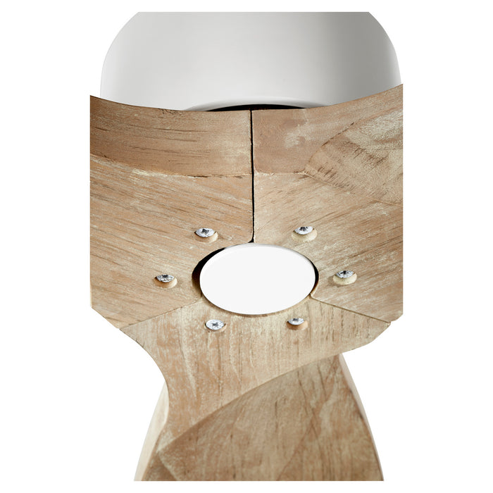 Quorum 30643-8 64" Ceiling Fan, Studio White