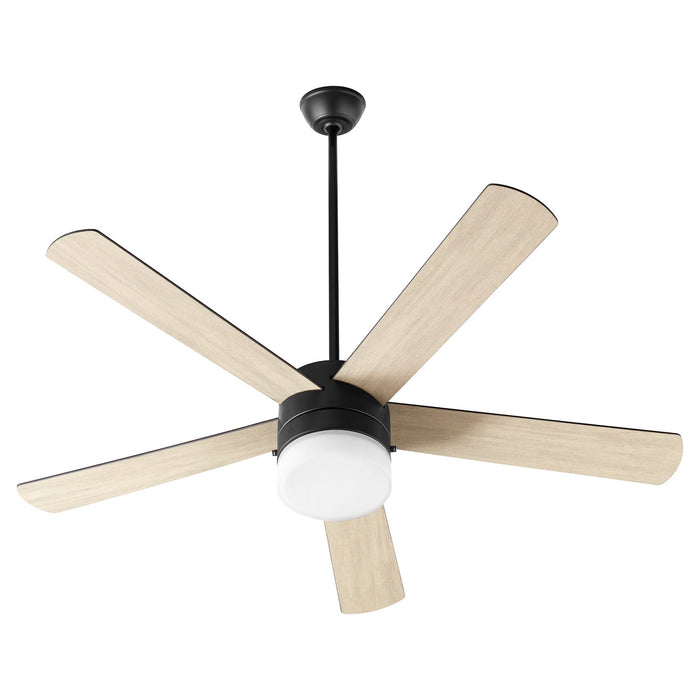 Quorum 37525-59 52" Ceiling Fan, Matte Black