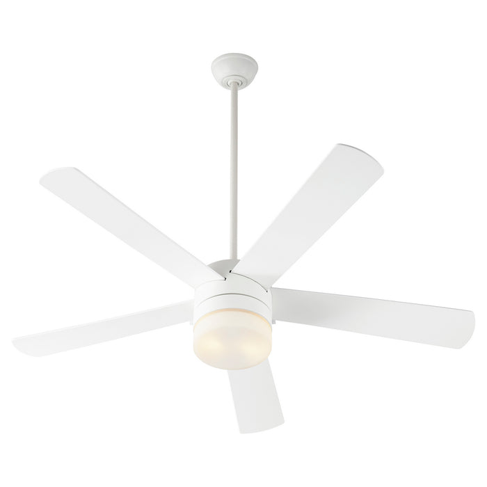 Quorum 37525-8 52" Ceiling Fan, Studio White