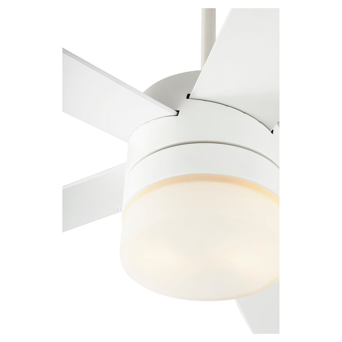 Quorum 37525-8 52" Ceiling Fan, Studio White