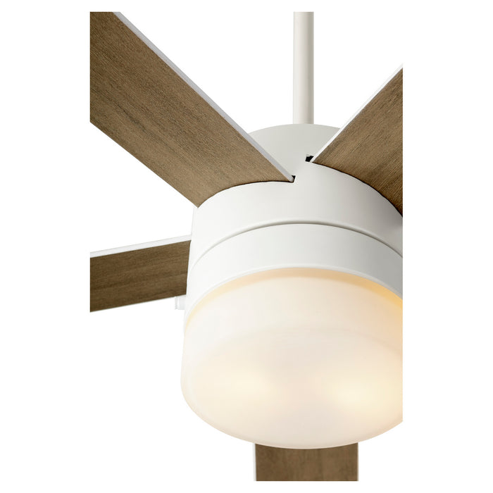 Quorum 37525-8 52" Ceiling Fan, Studio White
