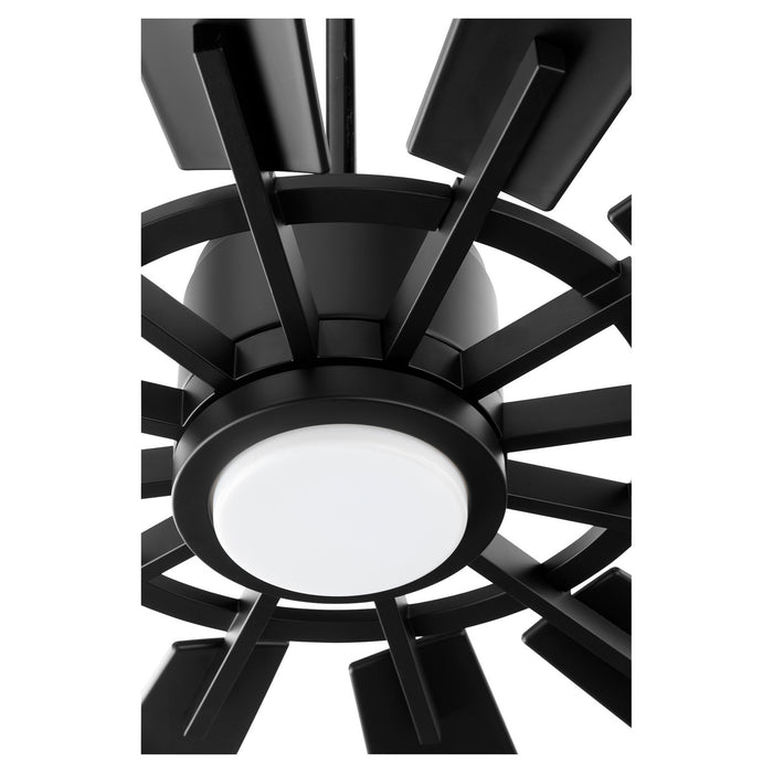 Quorum 46012-59 60"Patio Fan, Matte Black
