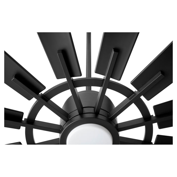 Quorum 47212-59 72"Patio Fan, Matte Black