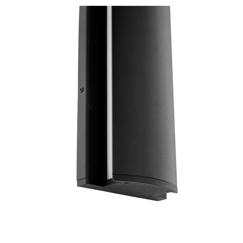 Quorum 917-16-69 LED Outdoor Wall Lantern, Textured Black