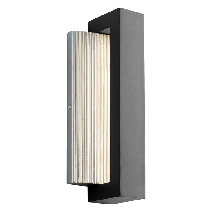 Oxygen 3-761-15 LED Outdoor Wall Sconce, Black