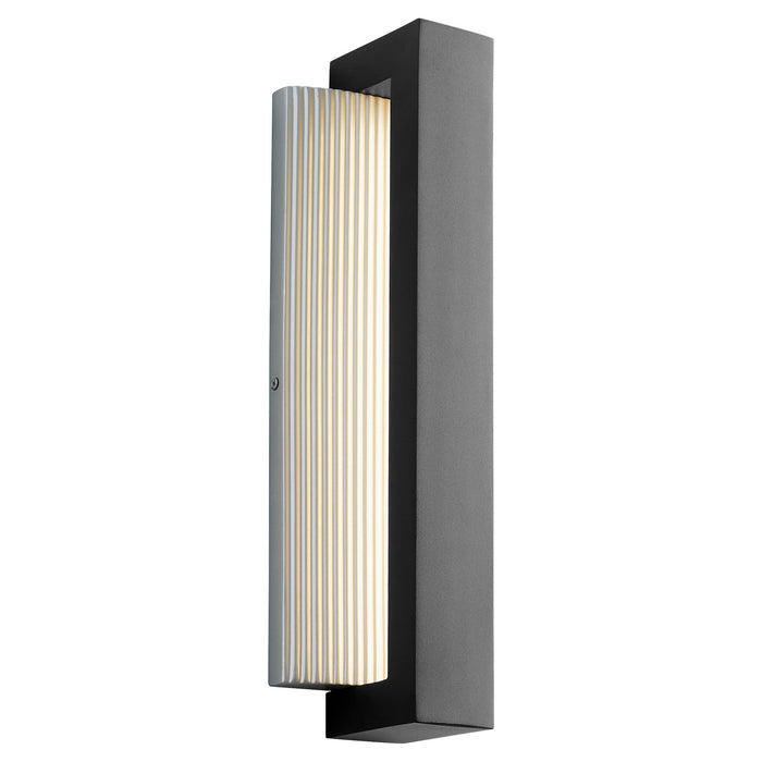 Oxygen 3-762-15 LED Outdoor Wall Sconce, Black