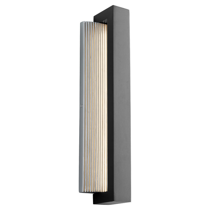 Oxygen 3-763-15 LED Outdoor Wall Sconce, Black